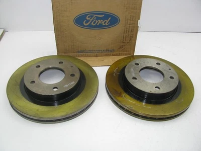 (2) NEW - OEM Ford F32Z-1125-A Front Disc Brake Rotor For 1993-1997 Probe PAIR - Image 1 of 3
