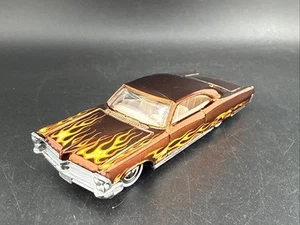 2008 Hot Wheels ORANGE PONTIAC BONNEVILLE CHASE from Classics 30 Cars Set LOOSE - Picture 1 of 5