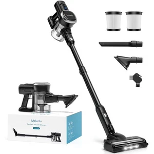 Lubluelu Cordless Vacuum Cleaner, Max 50 Mins Runtime, Stick Vacuum with Touc... - Picture 1 of 6