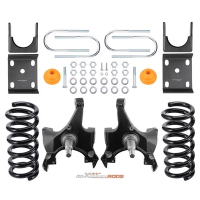Kit de caída delantero 4" + trasero 6" PARA Chevrolet GMC C1500 88-98 CON ROTORES DE 1,25" V8 Foto 1 de 4