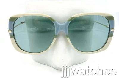 New Gucci Butterfly Tri-Color Women Oversized Green Sunglasses GG0511SA 007 $465 - Image 1 of 4