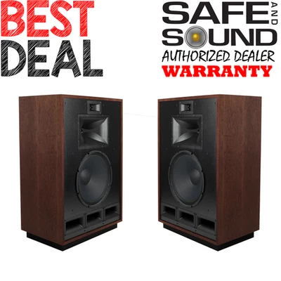 KLIPSCH CORNWALL IV SPEAKERS AMERICAN AUBURN (PAIR) - Image 1 of 4