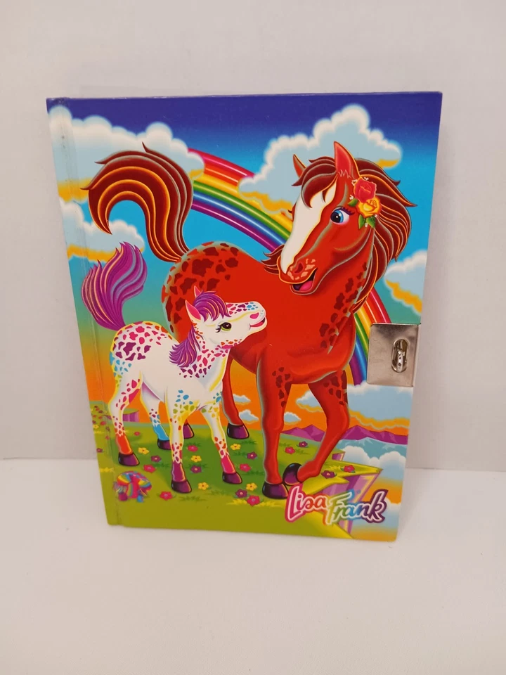 Lisa Frank Rainbow Chaser Lolipop Diario - Diario Cuaderno Caballo De Colección Raro Foto 1 de 4