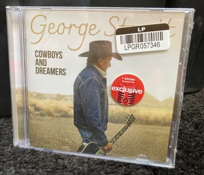• George Strait – Cowboys And Dreamers [2024, CD, Target Excl BRAND NEW! - Image 1 of 2