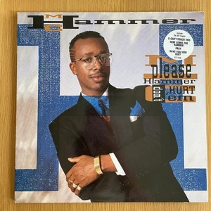 MC HAMMER PLEASE HAMMER DON'T HURT 'EM VINYL ALBUM LP 1990 VGC FREE UK DELIVERY - Imagen 1 de 3