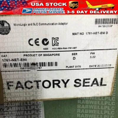 1761-NET-ENI MICROLOGIX AND SLC COMMUNICATION NEW FedEx or DHL - Image 1 of 4