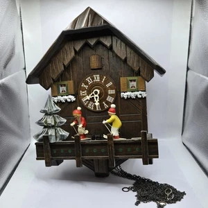 As Is Regula Kuckucksuhr 1 Tag Westdeutscher Schwarzwald Edelweiß Musik OOMPAH - Bild 1 von 24