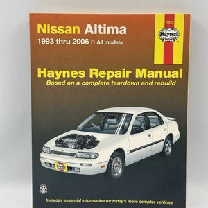 Nissan Altima 1993 Thru 2006 Haynes Repair Manual by Haynes, #72015 - Picture 1 of 6