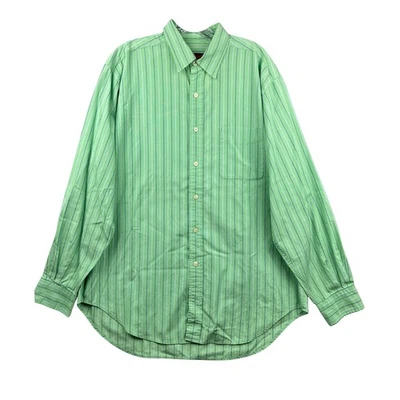 Camisa con botones a rayas manga larga talla grande Austin Reed London para hombre Foto 1 de 4