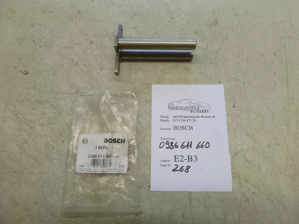 BOSCH Diesel Tester EINSTECKROHR Tappet Holder 0986611660 0 986 611 660 - Изображение 1 из 1