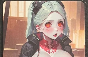 Tarjeta Waifu de anime DUAL 1173-07 Rebecca Cyberpunk Goddess Story ACG NSFW - Imagen 1 de 3