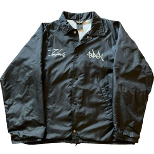WTaps × Futura × Stash Command Z Logo Coach Jacket Size M Black - Picture 1 of 9