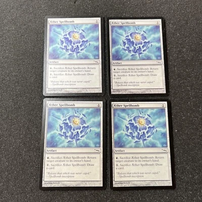 Aether Spellbomb Magic The Gathering Mtg Artifact Mirrodin Card 4 - Image 1 of 4