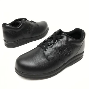 PW Minor Leisure DX2 Sz 5W Black Leather Oxfords - Picture 1 of 12