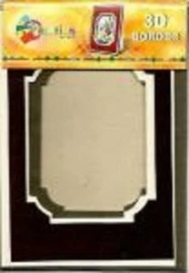 Creation By TBZ Card Making Decoupage 3D Border Mount  521141 - Picture 1 of 1