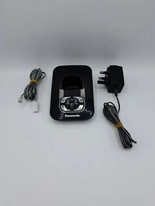 Panasonic KX-TG8421E Main Base Unit & Power Supply - Replacement PQLV219E Black - Zdjęcie 1 z 6