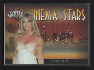2008 Donruss Americana II Cinema Stars /500 Goldie Hawn #CS-34 Holo Foil