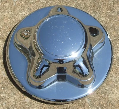 One GENUINE Ford F-150 Chrome Center Cap Hubcap 16" Polished Wheel 2000 2004 OEM Foto 1 de 4
