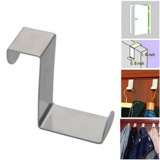 Door Hook Stainless Kitchen Cabinet Clothes Hanger Hook Storage Organizer