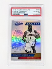 2015-16 Absolute Memorabilia Spectrum Gold #121 Chauncey Billups /10 PSA 10