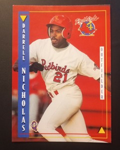 1998 Louisville Redbirds Darrell Nicholas #21