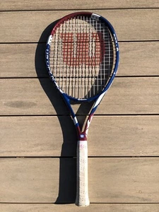 WILSON US OPEN COMMEMORATIVE COLLECTOR TENNIS RACQUET 4 3/8 Excellent Condition - Picture 1 of 10