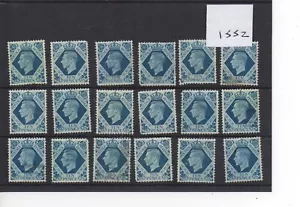 GB - George V1 (1552) Definitiv 10dx18 - unbenutzt / gebraucht - steuerlich?? - Bild 1 von 1