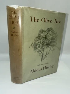 Aldous Huxley / The Olive Tree 1st Edition/Printing 1936 Chatto & Windus HCDJ VG - Picture 1 of 19