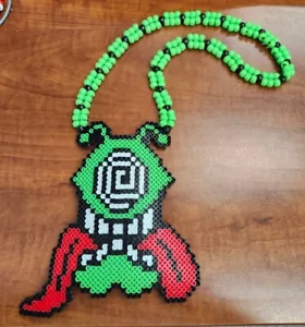 💥 NEU Subtronics Cyclops Kandi Perler Halskette EDM EDC Fest Rave Dance 🤘🏼 - Bild 1 von 1