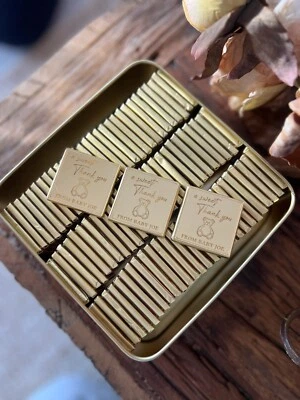 Favores de chocolate para fiestas para adultos, chocolate personalizado, chocolate para primer cumpleaños Foto 1 de 2