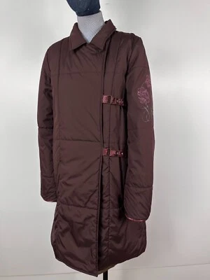 Abrigo Chaqueta Larga Kenzo Junior Mujer Borgoña Talla 12 Foto 1 de 4