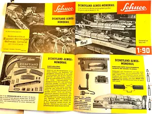 Schuco DISNEYLAND-ALWEG-MONORAIL Prospekt aus Ladenauflösung - Bild 1 von 1