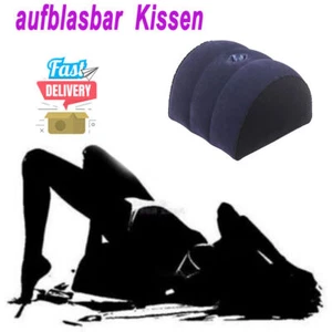 Aufblasbares Sex-Sofa Bett Massage Lendenkissen Kissen Weich Gewölbt Liebe - Bild 1 von 9