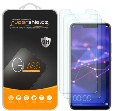 3X Supershieldz Tempered Glass Screen Protector Saver for Huawei Mate 20 Lite - Image 1 of 4