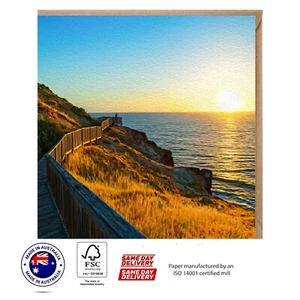 Hallett Cove Rugged Greeting Card - Australian Designs The Scenery set - Picture 1 of 3
