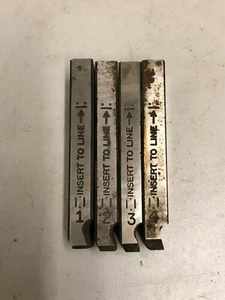 Ridgid Universal NPT HS 1-2 Pipe Dies - Picture 1 of 4