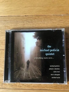MICHAEL PEDICIN QUINTET - EVERYTHING STARTS NOW..., US-IMPORT CD, NEU, RAR!!! - Bild 1 von 2