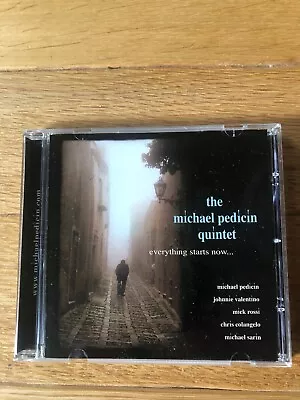 MICHAEL PEDICIN QUINTET - EVERYTHING STARTS NOW..., US-IMPORT CD, NEU, RAR!!! - Bild 1 von 2