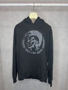 Diesel Men Vintage Hoodie Black Size L - Bild 1 von 6
