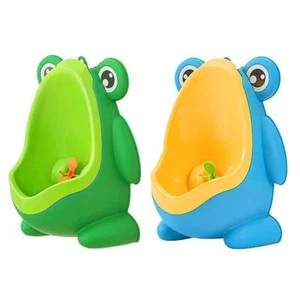 Frog Little Pee Toilet Potty Urinal Wall Mounted to Clean - Picture 1 of 7