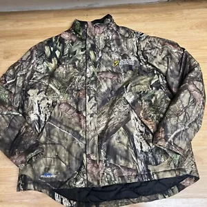 Scent Blocker Mossy Oak Camo Mens 2XL Insulated Rain Blocker Jacket - Picture 1 of 9