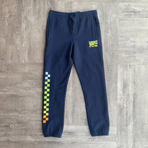 Brand New Boys Vans Palm Coaster Fleece Pants Dress Blues M(10-12) - Picture 1 of 1