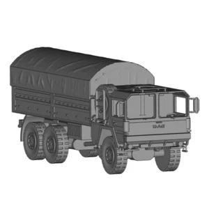 1/72 /144 Germany MAN Series Military Truck 3D Printed Model Kit - Picture 1 of 19