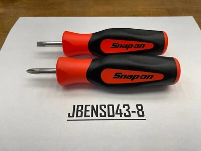 Herramientas a Presión NUEVO NARANJA 2 piezas Agarre Suave Mango Instinto Juego de Destornilladores Rechonchos Foto 1 de 4