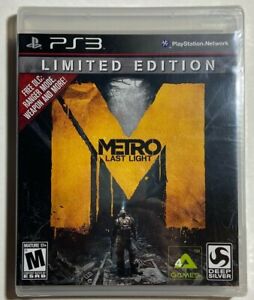 Metro: Last Light - Limited Edition (PlayStation 3, 2013) PS3 GAME NEW & FACTORY