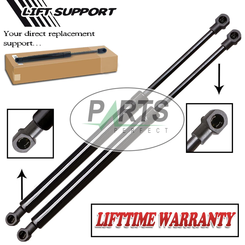 2 FRONT HOOD LIFT SUPPORTS SHOCKS STRUTS ARMS PROPS ROD FITS BMW 525I 525XI 528I - Image 1 of 4