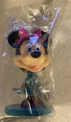 Kellogg Co Premio Cereal Walt Disney Minnie Mouse Cabeza Bobble Figura Juguete Foto 1 de 3