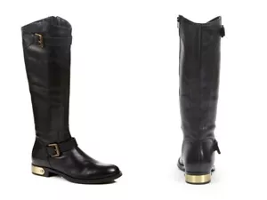 $170 Nuevo con caja Botas Luichiny PassNTime, color negro, talla 6 EE. UU., cuero, hasta la rodilla - Imagen 1 de 6