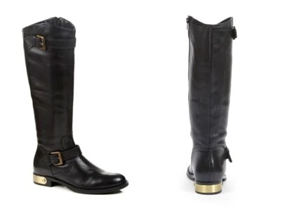 $170 NWOB Luichiny PassNTime boots, color Black, size 6US, Leather, Knee High - Image 1 of 4