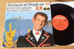 Peter Hinnen ‎ Vo Luzern Uf Weggis Zue 10'' EP Ariola ‎60 129